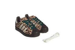 Adidas Superstar II W Dark Brown Ivory Gold Metallic