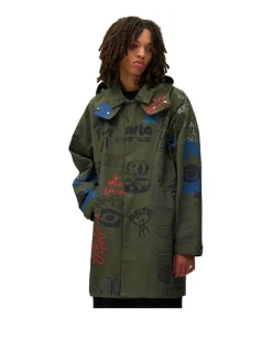 Arte Antwerp Art Saves Coat Dark Green