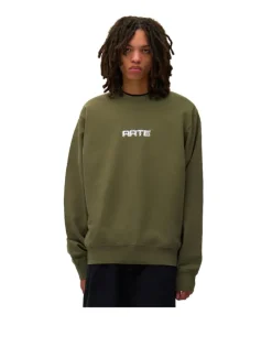 Arte Antwerp Arte Pixel Crewneck Green