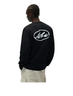 Arte Antwerp Back Circle Logo Longsleeve Black