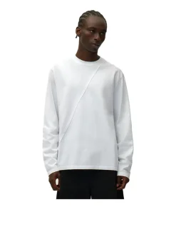 Arte Antwerp Back Circle Logo Longsleeve White