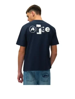 Arte Antwerp Back Collage T-Shirt Navy
