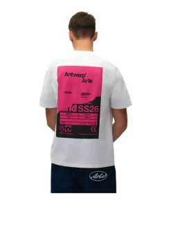 Arte Antwerp Back Poster T-Shirt White