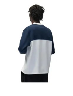 Arte Antwerp Circle Logo Longsleeve White Navy