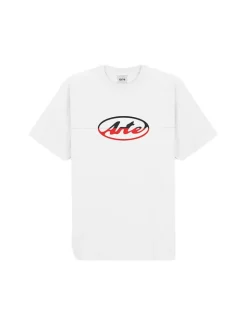 Arte Antwerp Circle Logo Cut T-Shirt White