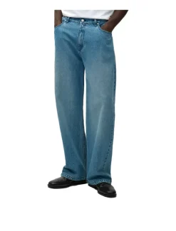 Arte Antwerp Circle Logo Pocket Pants Denim Bleach