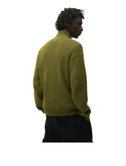 Arte Antwerp Diels Collar Cardigan Green