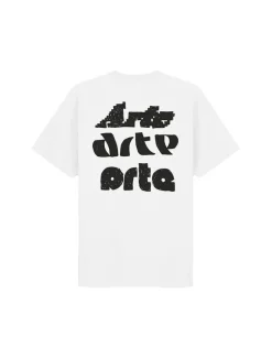 Arte Antwerp Multi Arte Print T-Shirt White