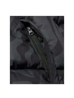 By Parra Broken ftp Puffer Jacket Black