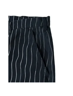 By Parra Meandering Pants Navy Blue