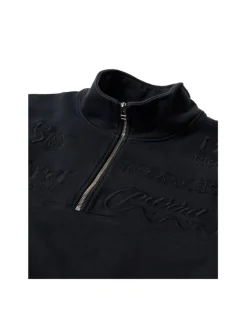 By Parra Media Training Quarter Zip Pullover Black