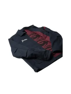 By Parra Pumping Gas Jacket Navy Blue