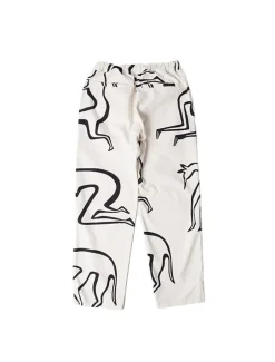 By Parra Yoga Walks Pants White