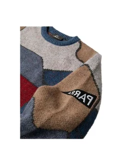 By Parra Your Street Knitted Pullover Blue