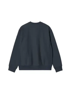 Carhartt WIP American Script Sweat Deep Night