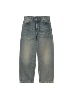 Carhartt WIP Brandon Pant Blue Worn Used Wash