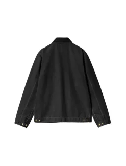 Carhartt WIP Detroit Jacket Black Black Stone Canvas