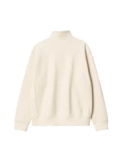 Carhartt WIP Half Zip American Script Sweat Naturel