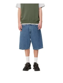 Carhartt WIP Landon Short Blue Heavy Stone Wash