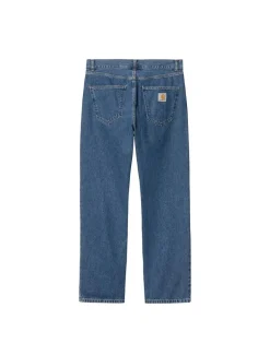 Carhartt WIP Nolan Pant Denim Blue Heavy Stone Wash