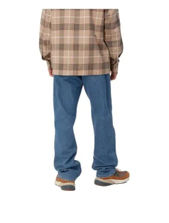 Carhartt WIP Nolan Pant Denim Blue Heavy Stone Wash