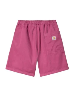 Carhartt WIP Rainier Short Magenta Garment Dyed