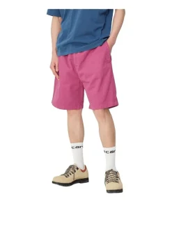 Carhartt WIP Rainier Short Magenta Garment Dyed