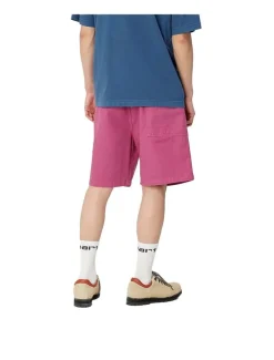 Carhartt WIP Rainier Short Magenta Garment Dyed