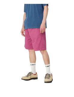 Carhartt WIP Rainier Short Magenta Garment Dyed