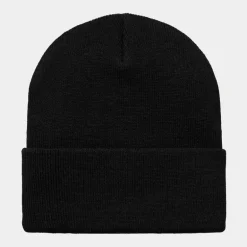 Carhartt WIP Script Beanie Black White