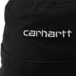 Carhartt WIP Script Bucket Hat Black White