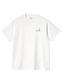 Carhartt WIP S/S American Script T-Shirt White