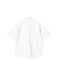 Carhartt WIP S/S Braxton Shirt White White