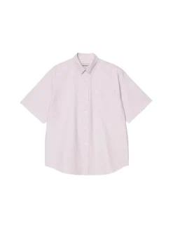 Carhartt WIP S/S Braxton Shirt Gentle Purple Wax