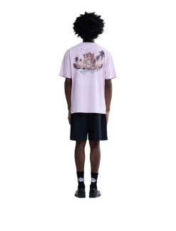 New Amsterdam Surf Association Tropical Tee Pink Lady