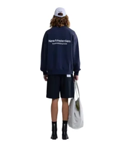 New Amsterdam Surf Association Logo Crewneck Navy