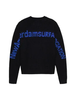 New Amsterdam Surf Association Line Name Knit Black Cobalt