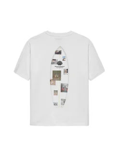 New Amsterdam Surf Association Surf Zine Tee White