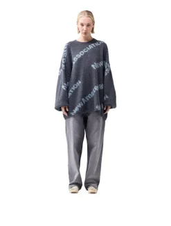 New Amsterdam Surf Association Jacquard Knit Shark Green Teal