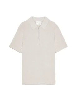 NN. 07 Hansie SS Half Zip Polo Ivory