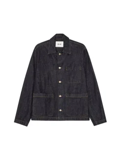 NN. 07 Morgan Rigid Hybrid Jacket Raw Indigo