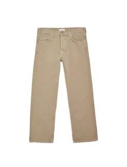NN. 07 Sonny Straight Leg Regular Fit Jeans Khaki Stone