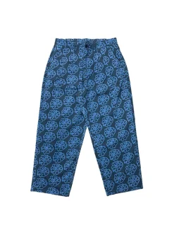 Nowadays Magazine Trippy Flower Pants Dark Grey