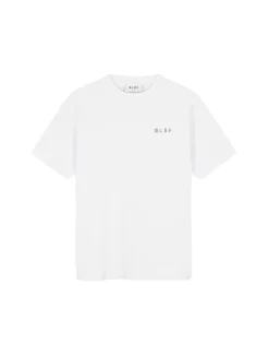 OLAF Brushstroke Graphic Boxy Tee Optical White