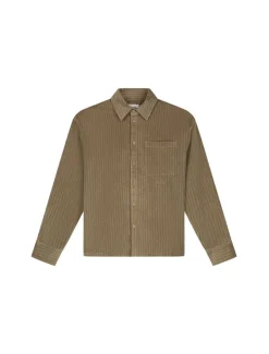 OLAF Corduroy Boxy Shirt Foxtrot