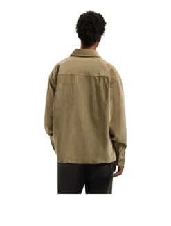 OLAF Corduroy Boxy Shirt Foxtrot