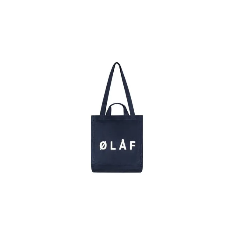 OLAF Corduroy Tote Bag Navy