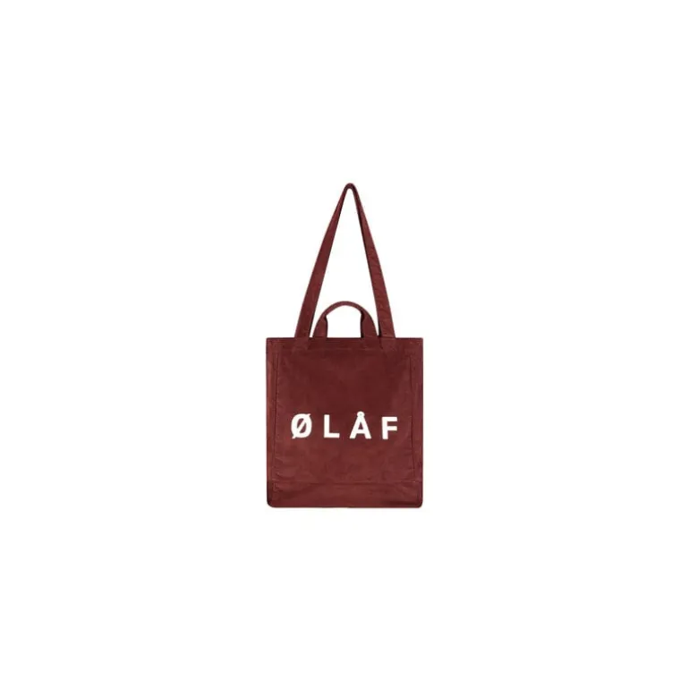 OLAF Corduroy Tote Bag Rum Raisin
