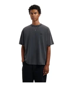 OLAF Washed Signature Tee Charcoal
