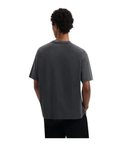 OLAF Washed Signature Tee Charcoal
